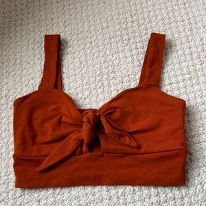 Orange Crop Top - Forever 21 - Size S